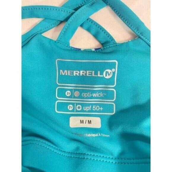 Merrell Nora Aruba Botanical Floral Racerback Yoga Tank NWT Medium - Picture 7 of 7